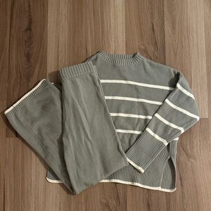 Women’s Sage Colored Matching Set